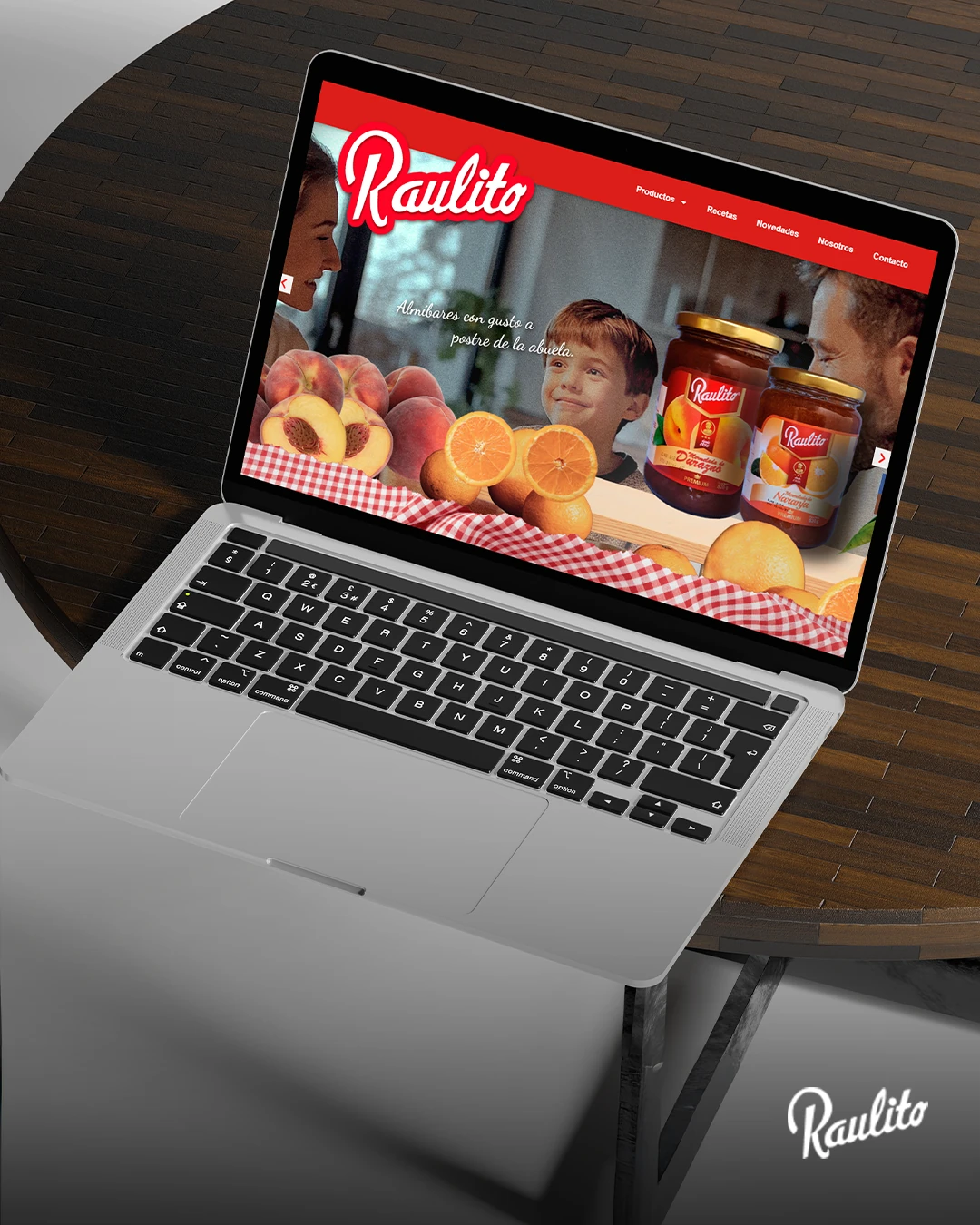 Desarrollo web Raulito · gastronomía