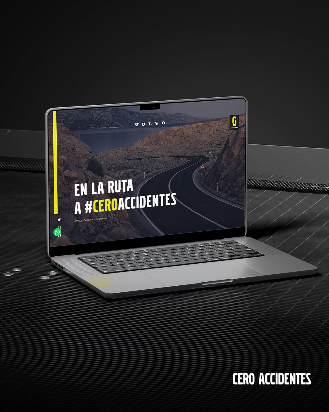 Desarrollo web Cero Accidentes · institucional