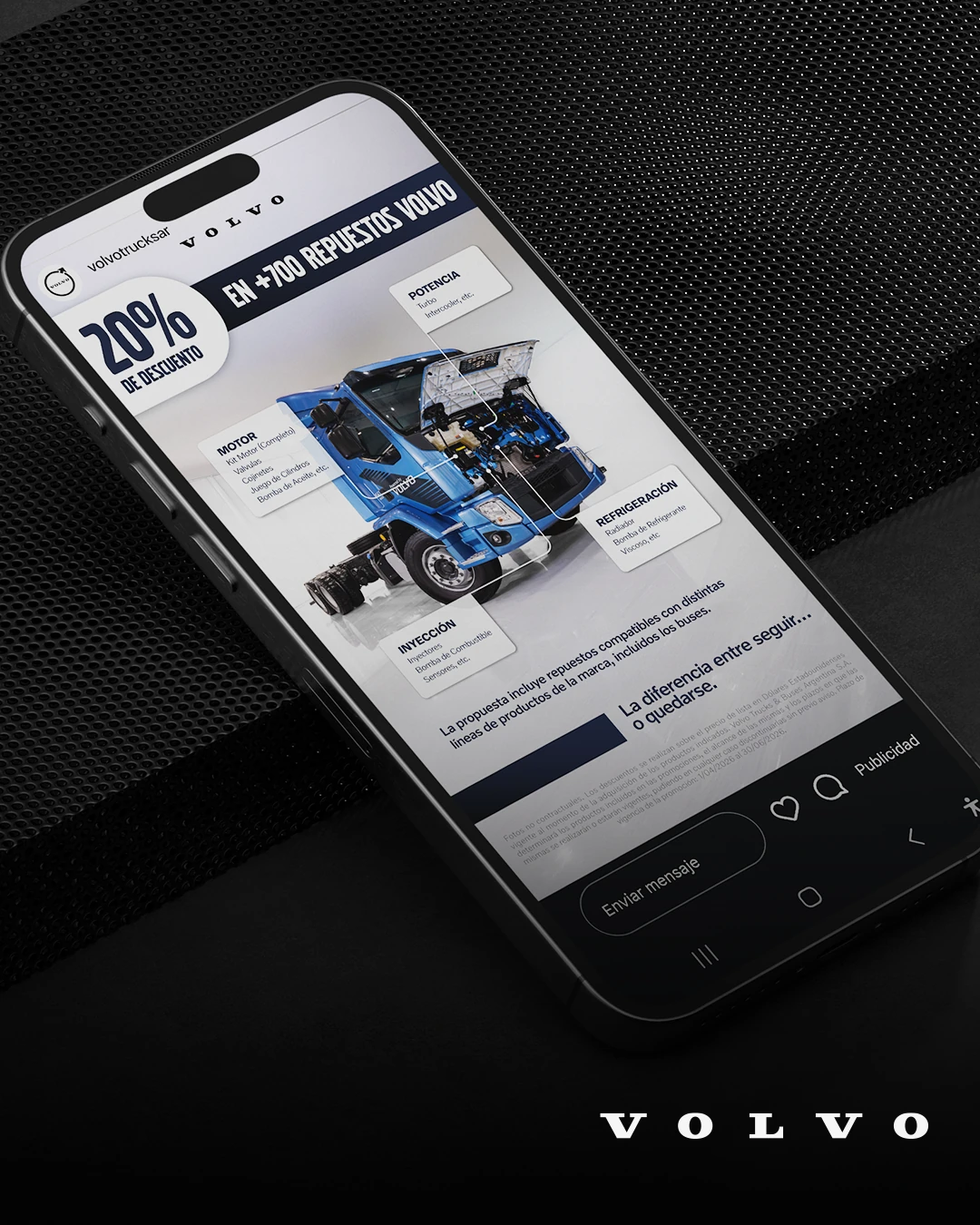 Campaña paid media Volvo · automotriz